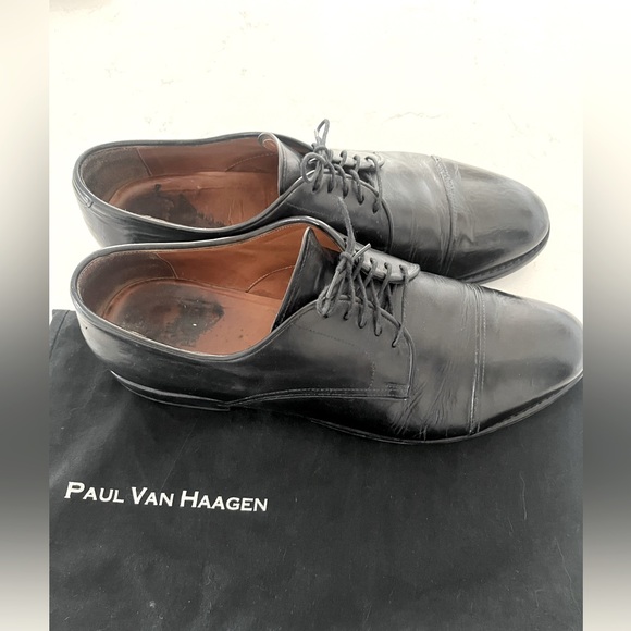 Black Leather Italian Derby - Picture 4 of 5